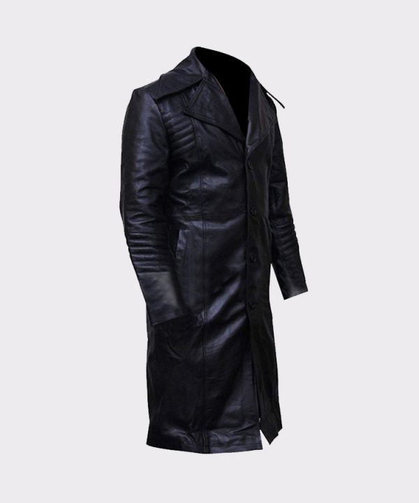 Carlito Way Brigante Pacino Trench Leather Coat