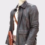 Indiana Jones Adventure Leather Jacket - Harrison Ford Inspired