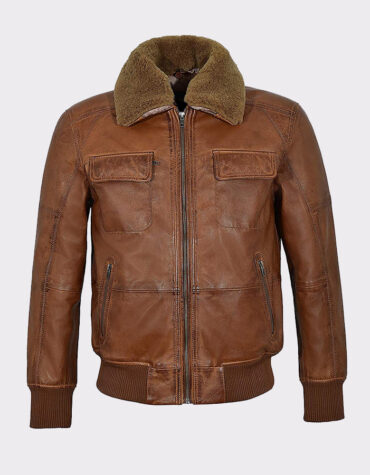 Men's AIR Force Fur Collar Bomber jacket