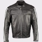 Men's Armored Leather Jacket: Unwavering Protection and Rugged Style