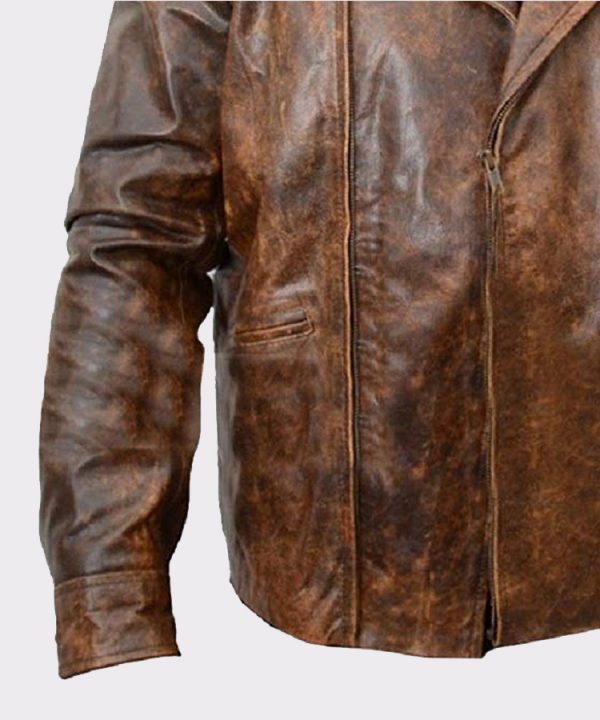 Biker Real Cowhide Leather Jacket
