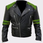 Men's Premium Vintage Motorcycle Green Real Leather Jacket | Timeless Style