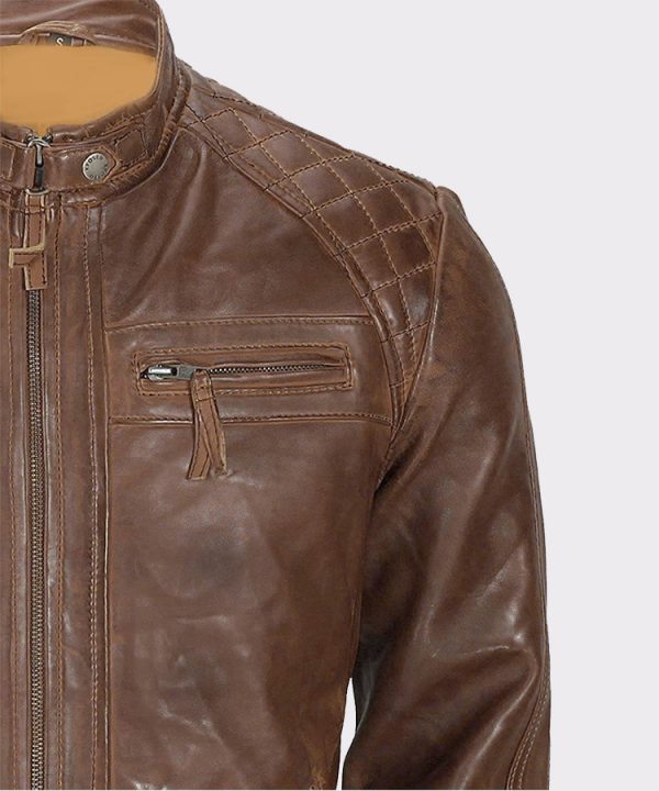 Men's Franco Distressed Brown Genuine 