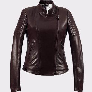 Real Premium Lambskin Leather Jacket-Handmade