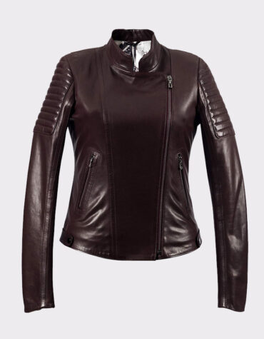 Real Premium Lambskin Leather Jacket-Handmade