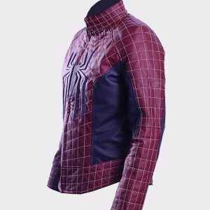 Spider The Man Cosplay Faux Leather Costume