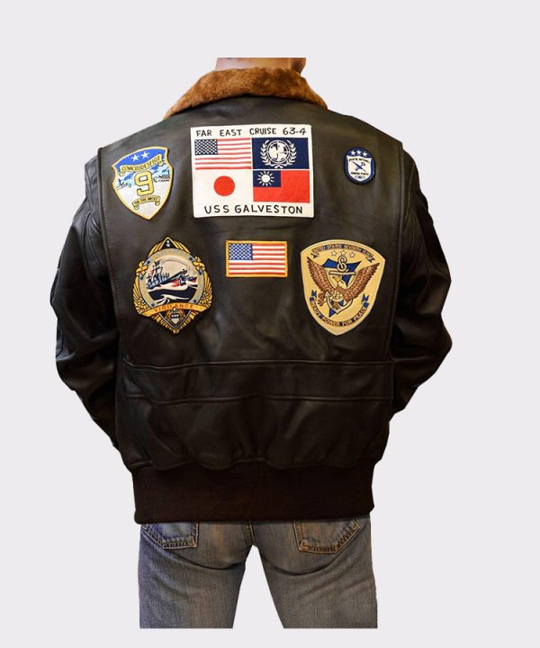 Tom Cruise Bomber Leather Jacket