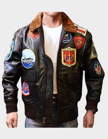 Tom Cruise Bomber Leather Jacket