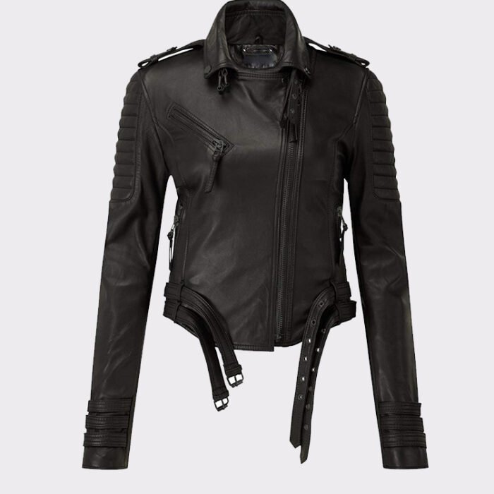 Womens Motorcycle Leather Jacket for Real Ladies Bikers