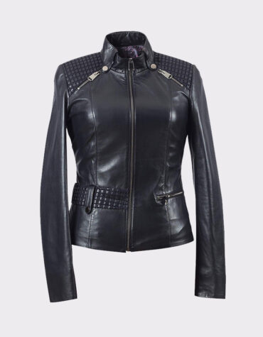 Black Leather Jacket Women | Upto 30% Off