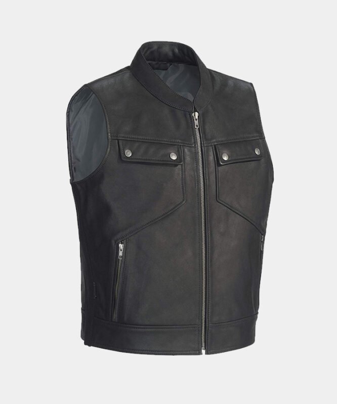 Men's Nomad Leather Vest