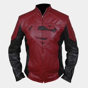 Men's Superman Genuine Leather Jacket