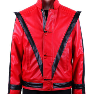 Michael Jackson Costume Thriller Leather Jacket Adult-Child