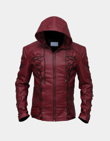 Stephen Amell Roy Harper Arrow Jacket in Red