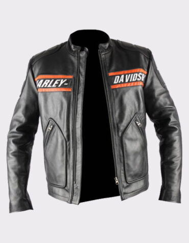 Bill Goldberg Wwe Harley Davidson Classic Motorcycle Leather Jacket