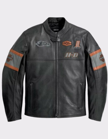 Harley Davidson Biker Genuine Leather Jacket