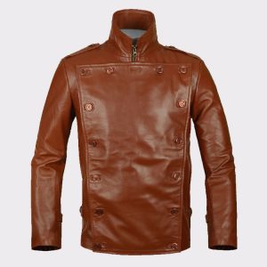 Celebrity Bill Clifford the Rocketeer Classic Vintage Leather Jacket