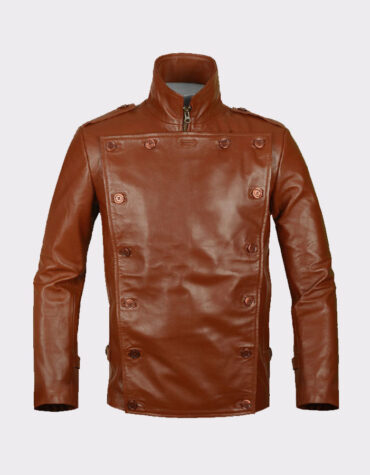 Celebrity Bill Clifford the Rocketeer Classic Vintage Leather Jacket
