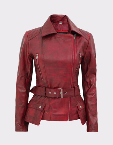 Biker Leather Jacket For Women