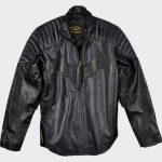 Christian Bale Batman Begins 2005 Fashion Leather Jacket - Limited Edition