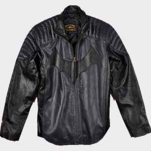Christian Bale Batman Begins 2005 Fashion Leather Jacket