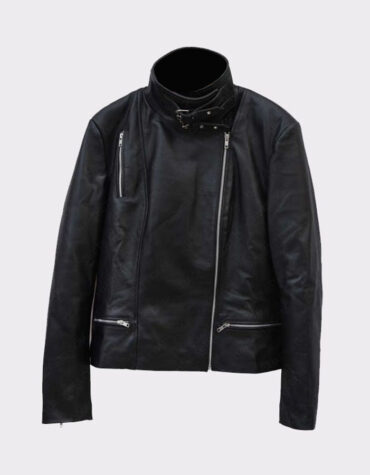 Ladies Ming-na Wen Agents Of Shield Black Leather Jacket