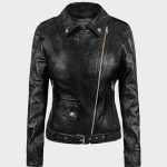 Ladies Sarah Connor Terminator Genisys Leather Fashion Biker Jacket1