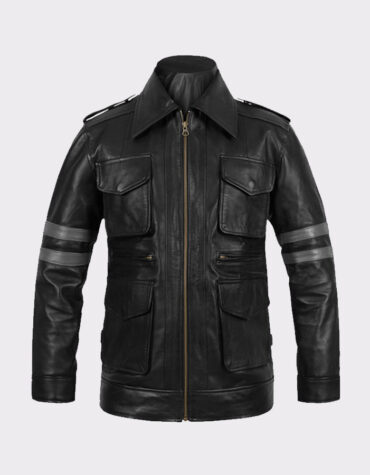 Leon Kennedy Men Fashion Resident Evil 6 Leather Jacket