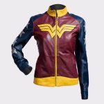 Princess Diana of Themyscira Wonder Woman Faux Leather Jacket