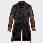 Women Guardians of the Galaxy Vol 2 Zoe Saldana Leather Coat