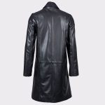 Women Stylish Belle Elegant Leather Coat1