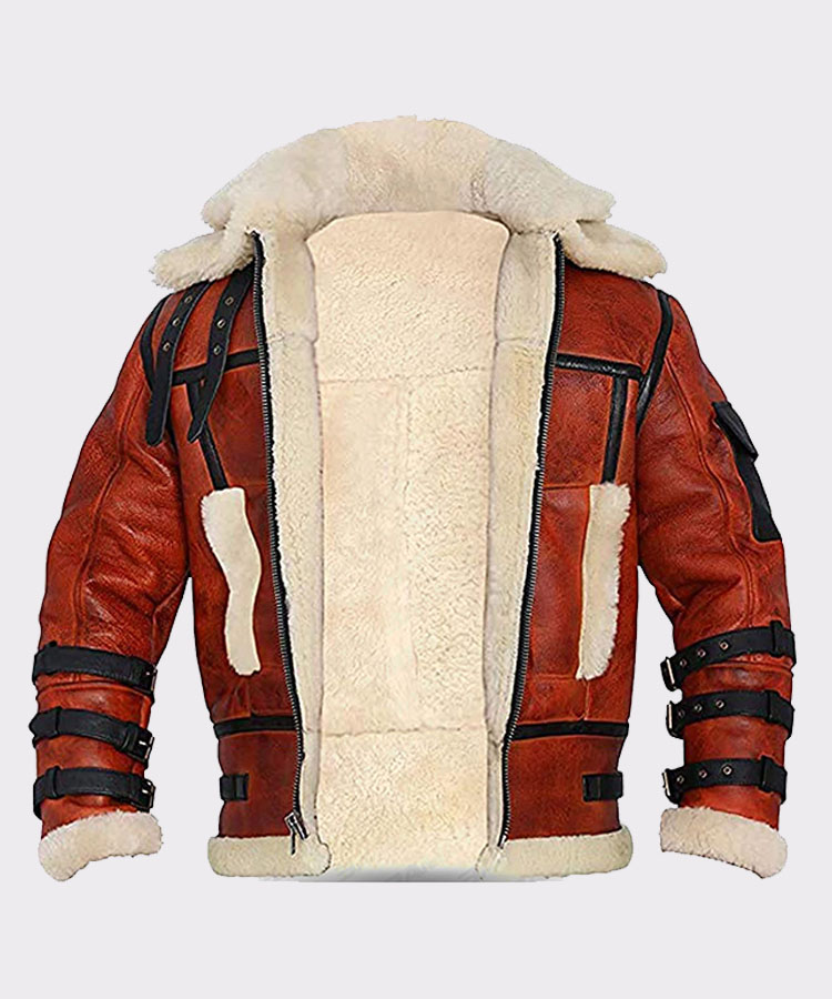 Orange shearling jacket mens for winters | Upto 50% Off
