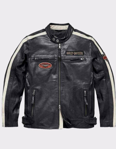Harley-Davidson Men's Command Mid-Weight Leather Jacket