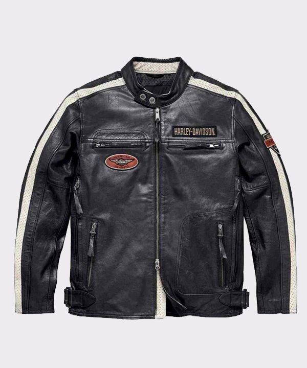 Harley-Davidson Men's Command Mid-Weight Leather Jacket - Mready