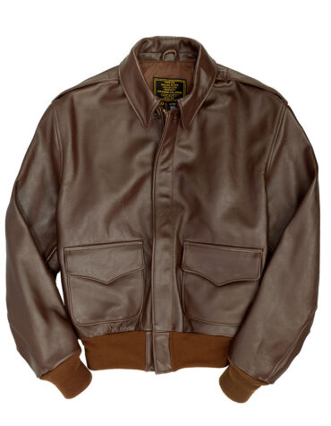 A2 Flight WW2 Government Issue Leather Jacket
