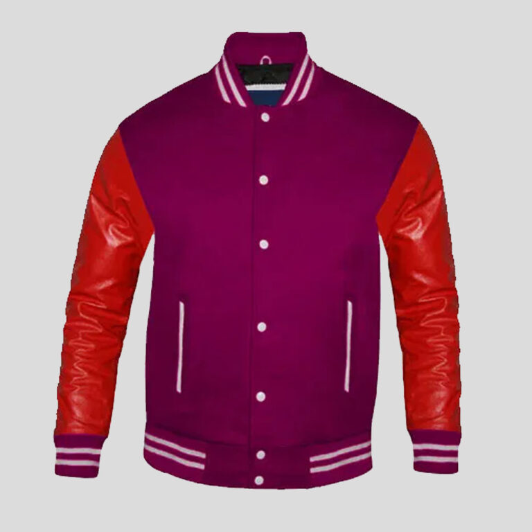 Bulk Custom made Leather letterman Jacket