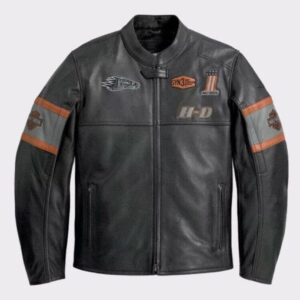 Harley Davidson HD1 Black Biker Jacket