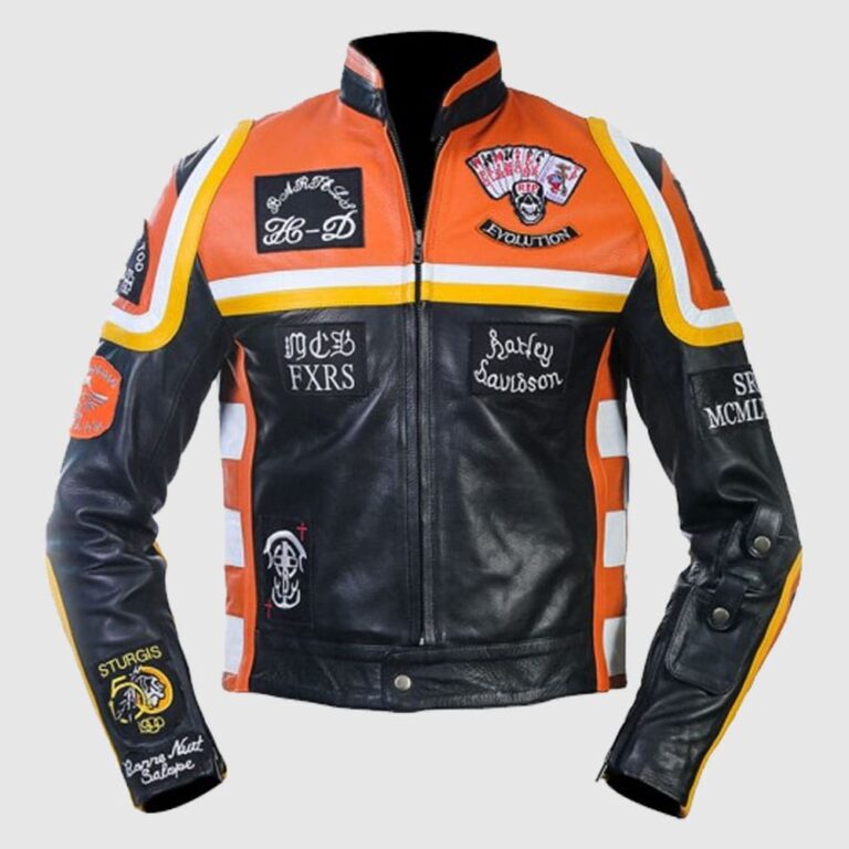 Harley Davidson and The Marlboro Man Leather Jacket