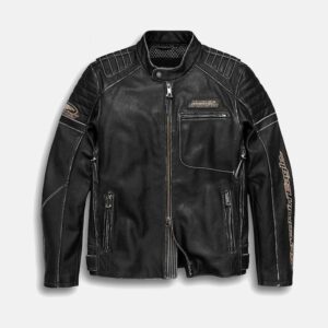 High Quality Harley Davidson Jacket Black Leather Jacket Men