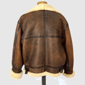 Vintage B3 Sheepskin bomber pilot Leather Jacket