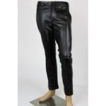 New Authentic Fashion Black Leather Pant for Men - Contemporary Elegance