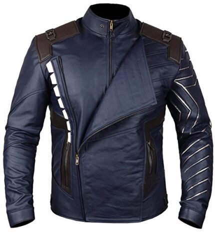 Avengers Infinity War Bucky Barnes Faux Leather Jacket