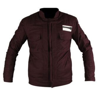 Captain Cassian Andor Dark Purple Jacket