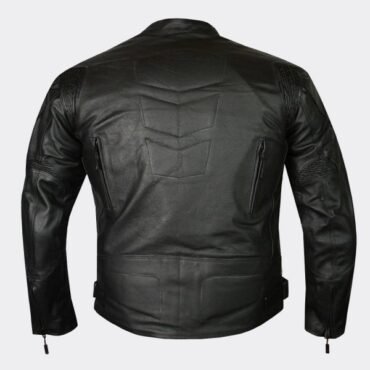 HIGHLY VENTILATED MOTORCYCLE LEATHER CRUISER ARMOR TOURING JACKET