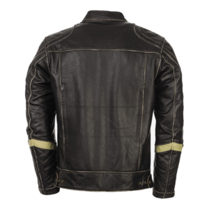 Highway Black Motorcycle Leather Jacket