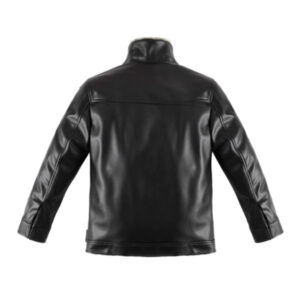 Leather Men’s Thick Fur One Men’s Leather Fashion Jacket