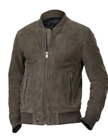 Men Ash Grey Bomber Jacket | Men’s Bomber Jackets | Bomber Jackets