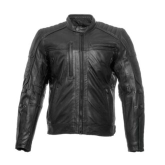 Mens Technical Motorbike Leather Jacket
