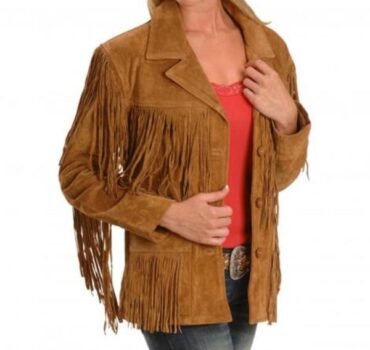 WOMEN WESTERN SUEDE LEATHER JACKET