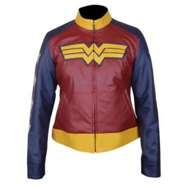 Wonder Woman Genuine Leather Jacket